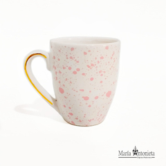 Taza Bombé Con y Sin Oro - Diseños Varios (8 x 8 x 10 cm) - (Valor por Unidad)