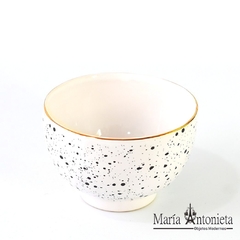 Bowl Jumbo Con y Sin Oro - Diseños Varios (16 x 14,5 x 14,5 Cm) - (Valor por Unidad) - tienda online