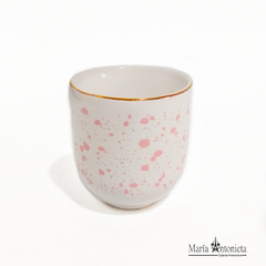 Pocillo Ámbar Con y Sin Oro - Diseños Varios (6 x 7 cm) - (Valor por Unidad) - Maria Antonieta
