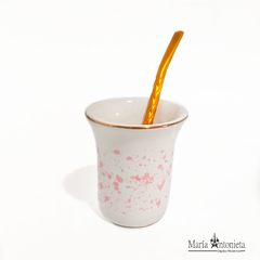 Mate Con y Sin Oro - Diseños Varios (7 x 7 x 8,5 Cm) - (Valor por Unidad)