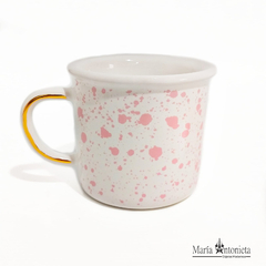 Taza Jarro Alto Con y Sin Oro - Diseños Varios (9 x 10,5 x 14 cm) - (Valor por Unidad)