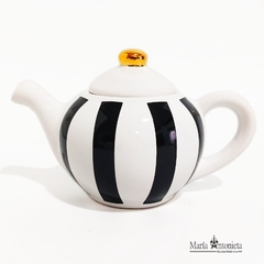 Tetera / Cafetera Luna Con y Sin Oro - Diseños Varios (21 x 13 x 12 cm) - comprar online