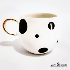 Taza Globo Con y Sin Oro - Diseños Varios (9 x 13 x 9 cm) - (Valor por Unidad) en internet