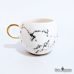 Taza Globo Con y Sin Oro - Diseños Varios (9 x 13 x 9 cm) - (Valor por Unidad) - Maria Antonieta