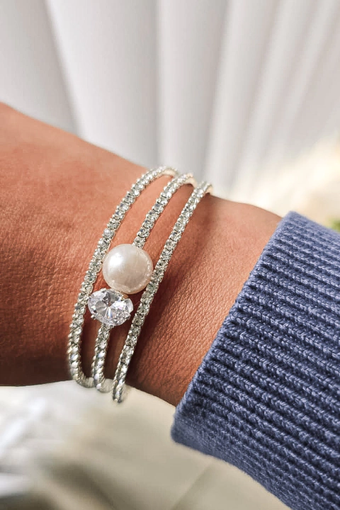 Pulsera Triple Stras - comprar online