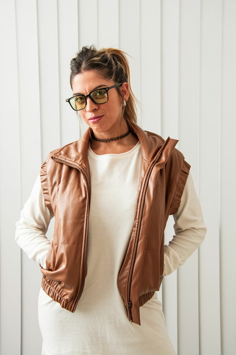Chaleco Zoe Suela