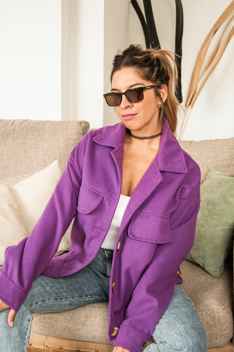 Saco Carmine Violeta