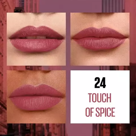 MAYBELLINE - Labial Creamy Matte Color Sensational . Color: Touch of Spice - comprar online