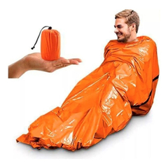 Bolsa De Dormir Emergencia Térmica Impermeable Supervivencia - comprar online