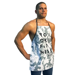 Delantal de Cocina Camo Fitness (Gris)