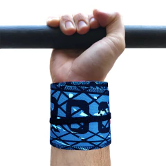 Muñequeras Regulables Estruct (Celeste) - comprar online