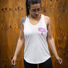 Musculosa Fem Girl Power (Blanca)