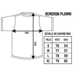 Remerón Pijama Watari (Unisex) - tienda online