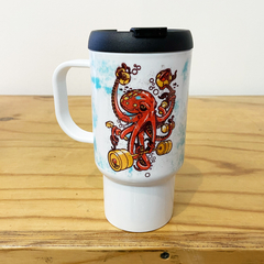 Taza Térmica Plástica PulpoFit 500cc