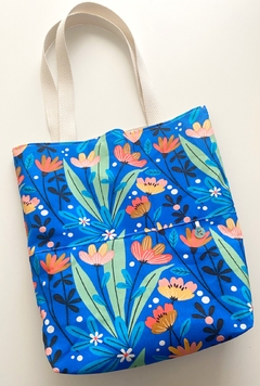 Tote Playera amor azul