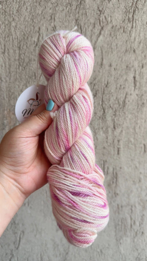 Merino matiz rosa