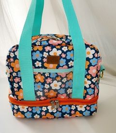 Bag Mary Flor azul - comprar online