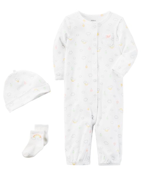 Enterito de algodón - Arco iris