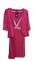 Camisón maternal + Mañanita - Art. 7006 - Fucsia - comprar online