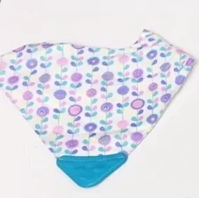Babero con mordillo - Floreado