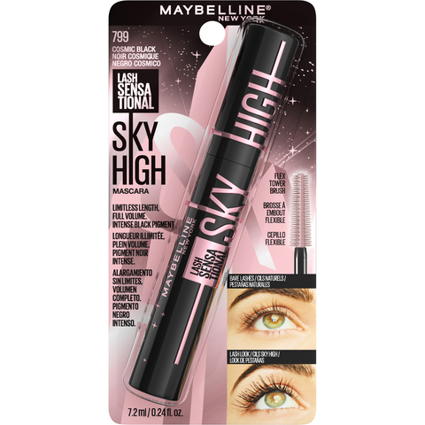 Maybelline Sky High Mascara Tono COSMIC BLACK - comprar online