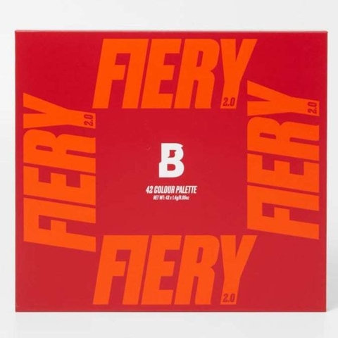 Beauty Bay Paleta Fiery 2.0 - 42 Colour - TRIP MAKEUP