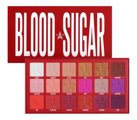 Jeffree Star Paleta Blood Sugar - TRIP MAKEUP