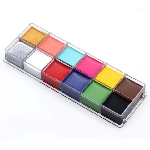 CC Beauty Paleta 12 Colors Face & Body Paint