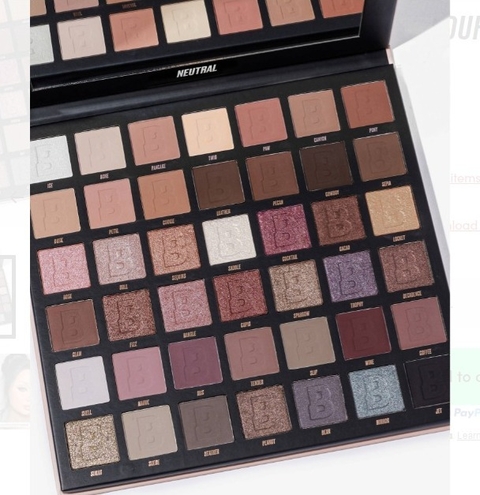 Beauty Bay Paleta Neutral 42 Colour - TRIP MAKEUP