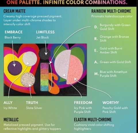 Danessa Myricks Love is Love All Over Face Palette en internet