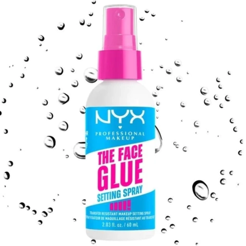 NYX The Face Glue Setting Spray 60ML (Full Size)