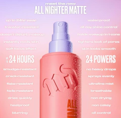 Urban Decay All Nighter Matte Waterproof Setting Spray 30ML en internet
