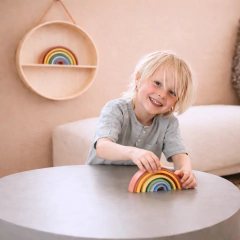 Arcoíris Didáctico Apilable Montessori - comprar online