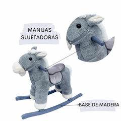 Imagen de Caballo Mecedor Con Sonido Gris