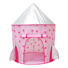 Carpa Casita De Juego Infantil Espacio Rosa Con Funda