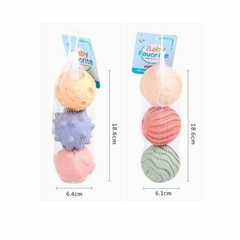 Pelotas De Goma Color Pastel X 3 Unidades - tienda online
