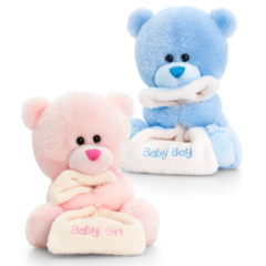 Osito Peluche Bebe Con Mantita