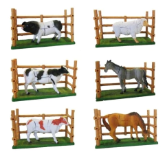 Animales De Granja Rompecabezas 3D Con Parcelacorral