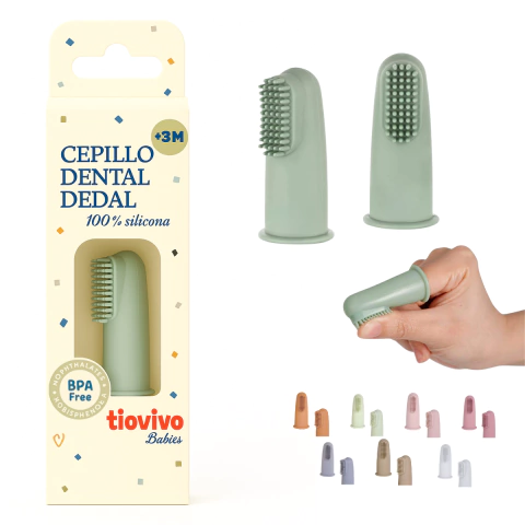 Cepillo Dental Infantil Masajeador De Silicona - comprar online