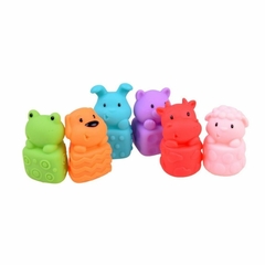 6 Animalitos De Goma Soft - tienda online