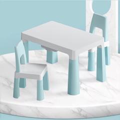 Juego De Mesa + 2 Sillas (VERDE AQUA)
