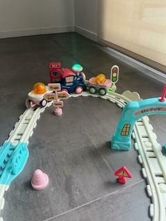 Tren Con Pista Con Luz Y Sonido Ea003 - TIOVIVO S.A.