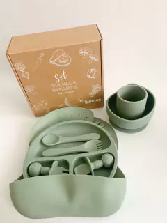 Set de alimentación bebé ( 100% silicona) - comprar online