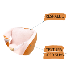 Mecedor Con Ruedas Respaldo Cinturon Y Sonido Zorrito