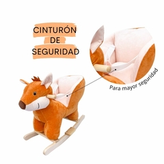 Mecedor Con Respaldo Cinturon Y Sonido Zorrito en internet