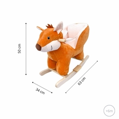 Imagen de Mecedor Con Respaldo Cinturon Y Sonido Zorrito