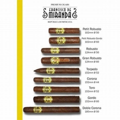 Francisco de Miranda Amarilla Petit Robusto Gordo - comprar online