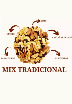 MIX FRUTOS SECOS TRADICIONAL X 1 KG - El Portugués - comprar online