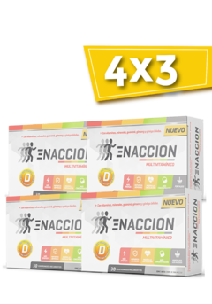 4x3 ENACCION MULTIVITAMINICO (x30 Comp C/U)