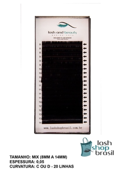 Easy Fan Volume Russo Mix Lash and Beauty Marina Cota 20 linhas (cópia)